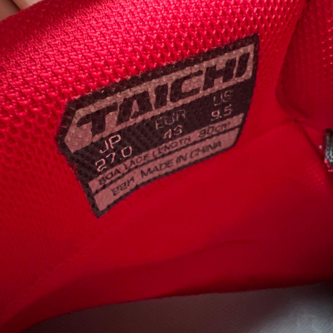 ひ*職様 RSタイチ　バイク ライディングシューズ 防水 プロテクター BOAダ