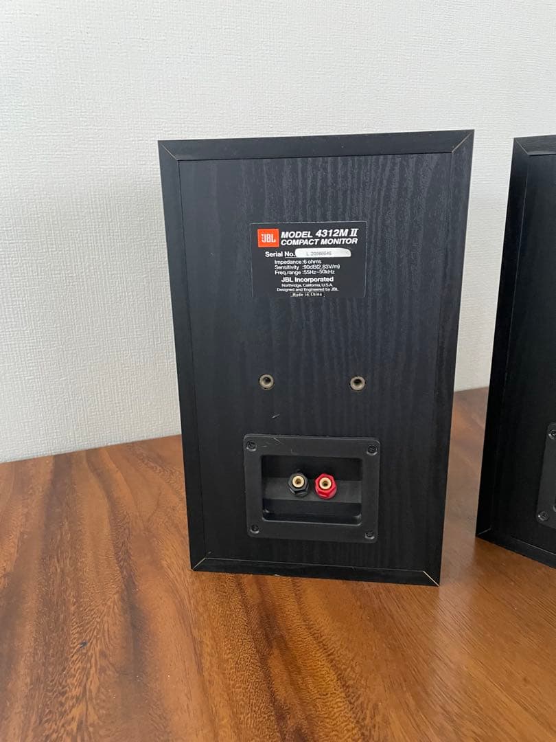 JBL 4312MⅡ BK 2台セット