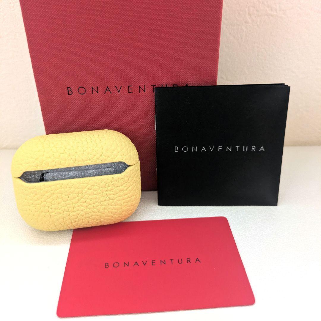 【BONAVENTURA】AirPods Proケース　シュリンクレザー