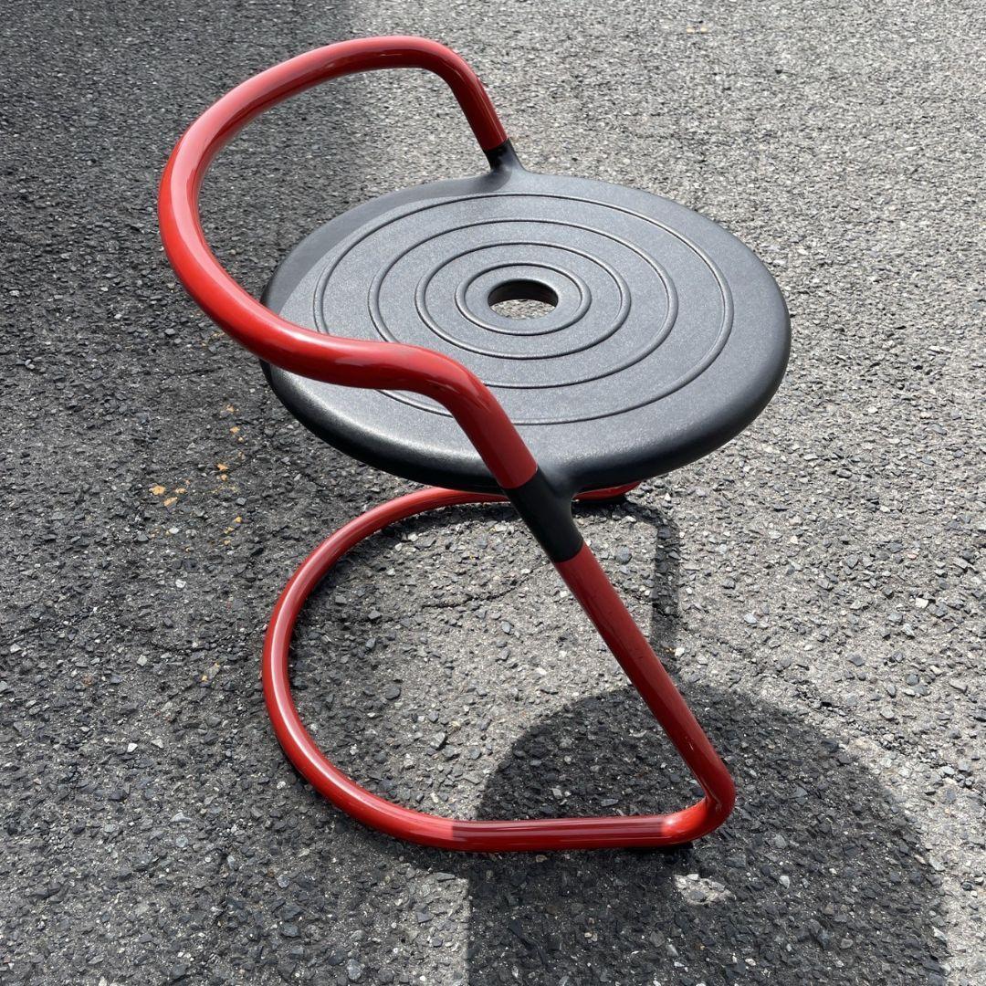 チトセ　カンティレバー スツール チェア ポストモダン インダストリアル