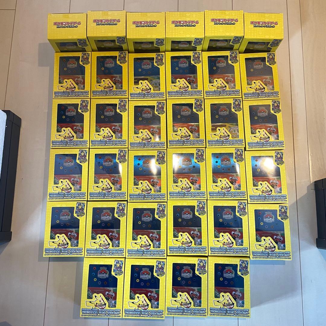 2023 横浜記念デッキ☆ピカチュウ プロモなし 34個