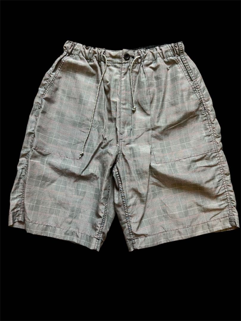 COMME des GARÇONS チェック柄ショートパンツ Mサイズ