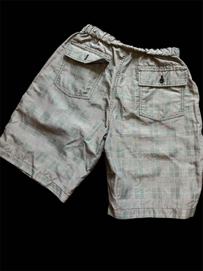 COMME des GARÇONS チェック柄ショートパンツ Mサイズ