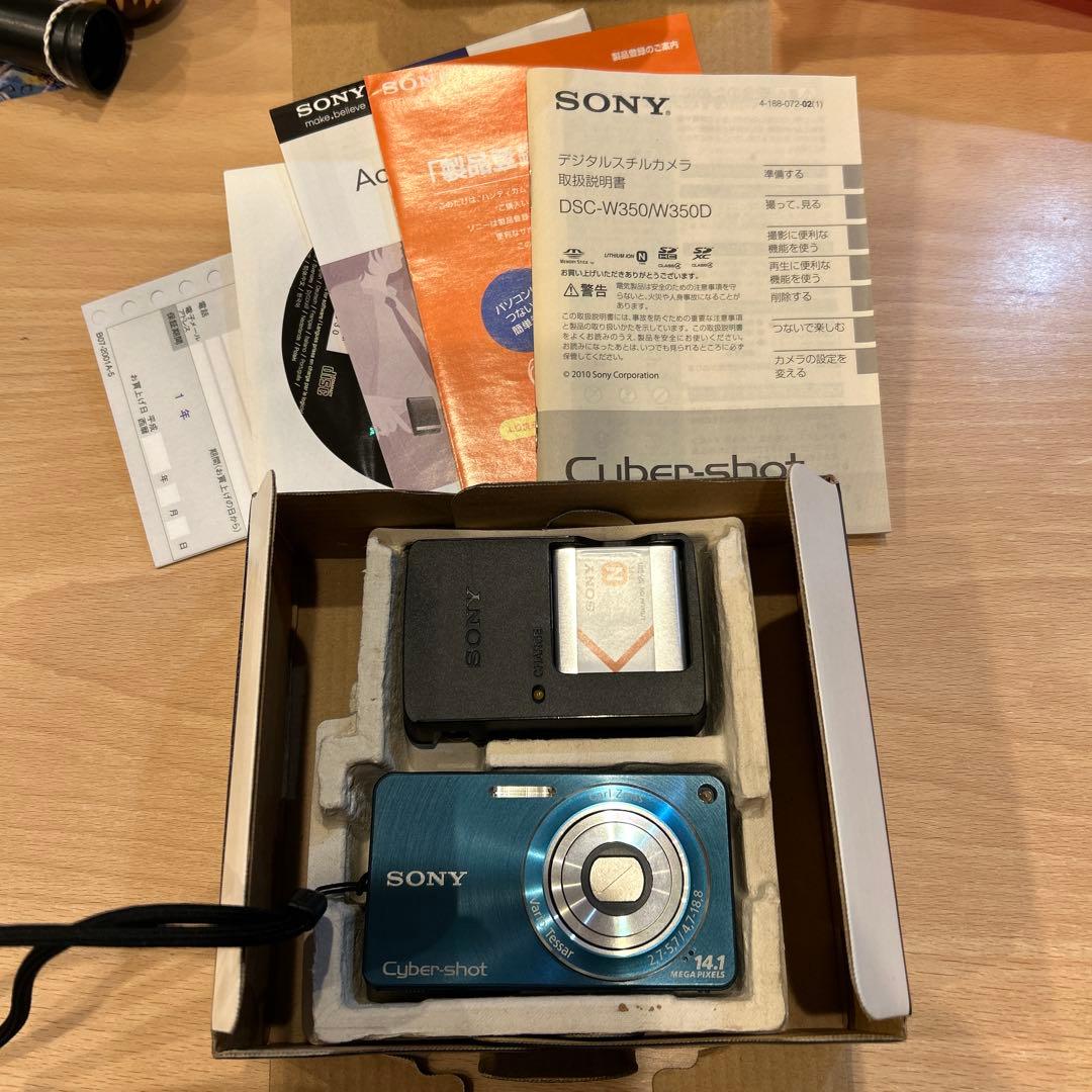 Sony Cyber-shot DSC-W350 コンパクトデジタルカメラ