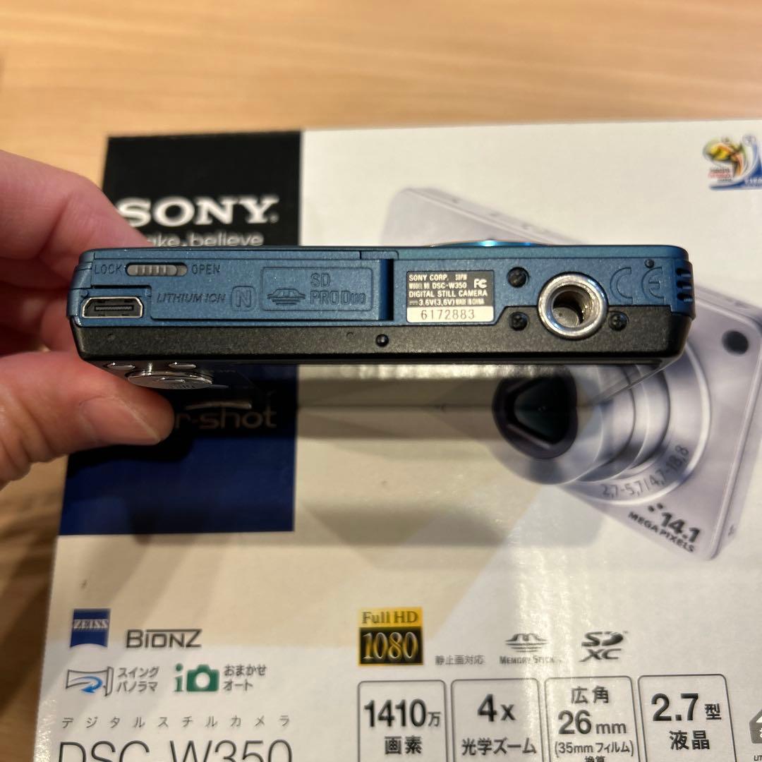 Sony Cyber-shot DSC-W350 コンパクトデジタルカメラ