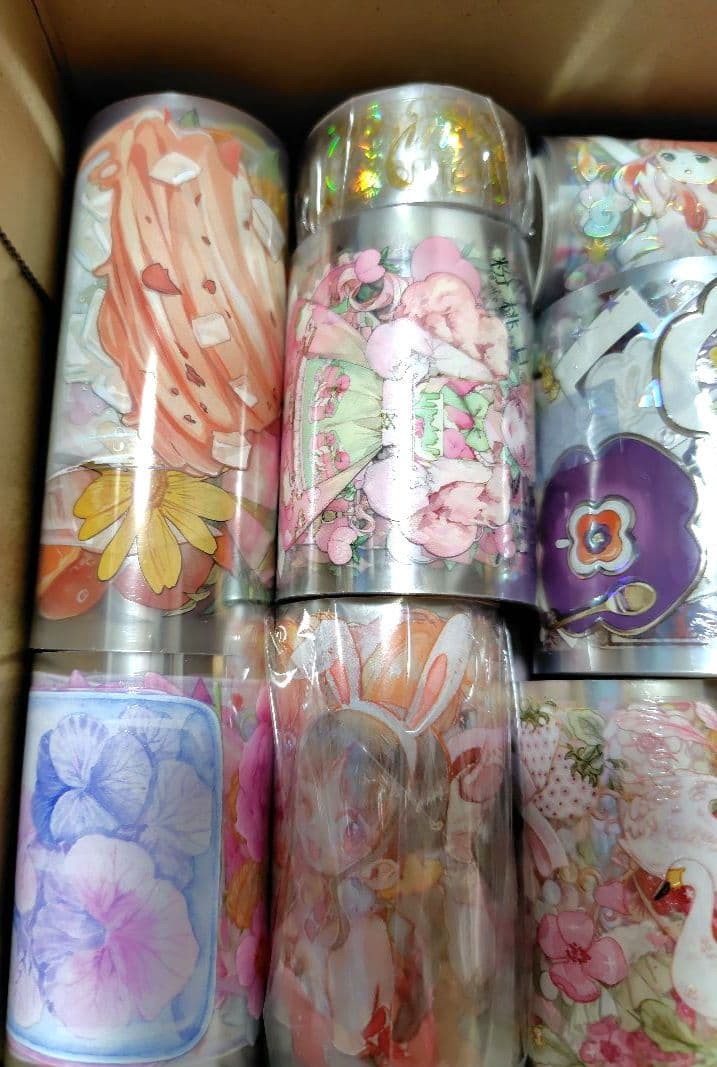 ♡*♡様 海外マステ まとめ売り15個　新品4・中古11個 人物 装飾　巻売り