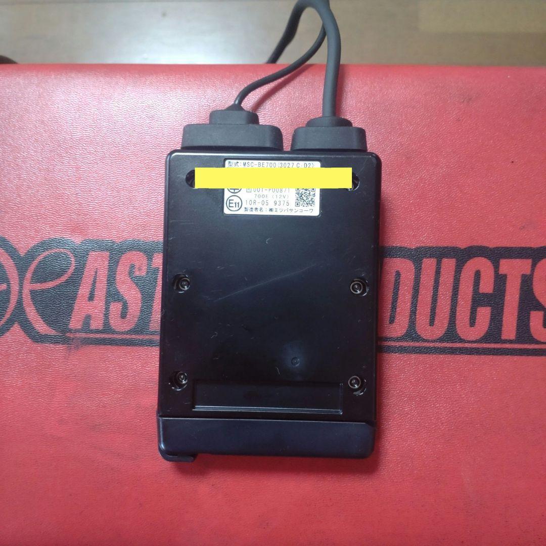 バイク用　ETC　車載器　ミツバ　BE700 　【1040】