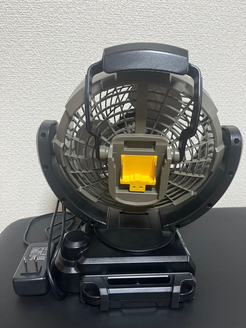  peak 扇風機 グレー ACアダプター