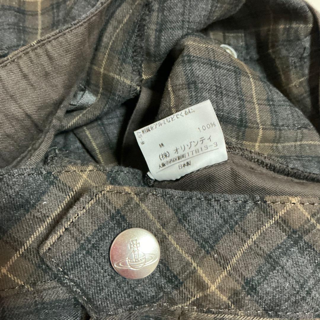 vivienne west wood ボンテージチェックパンツ