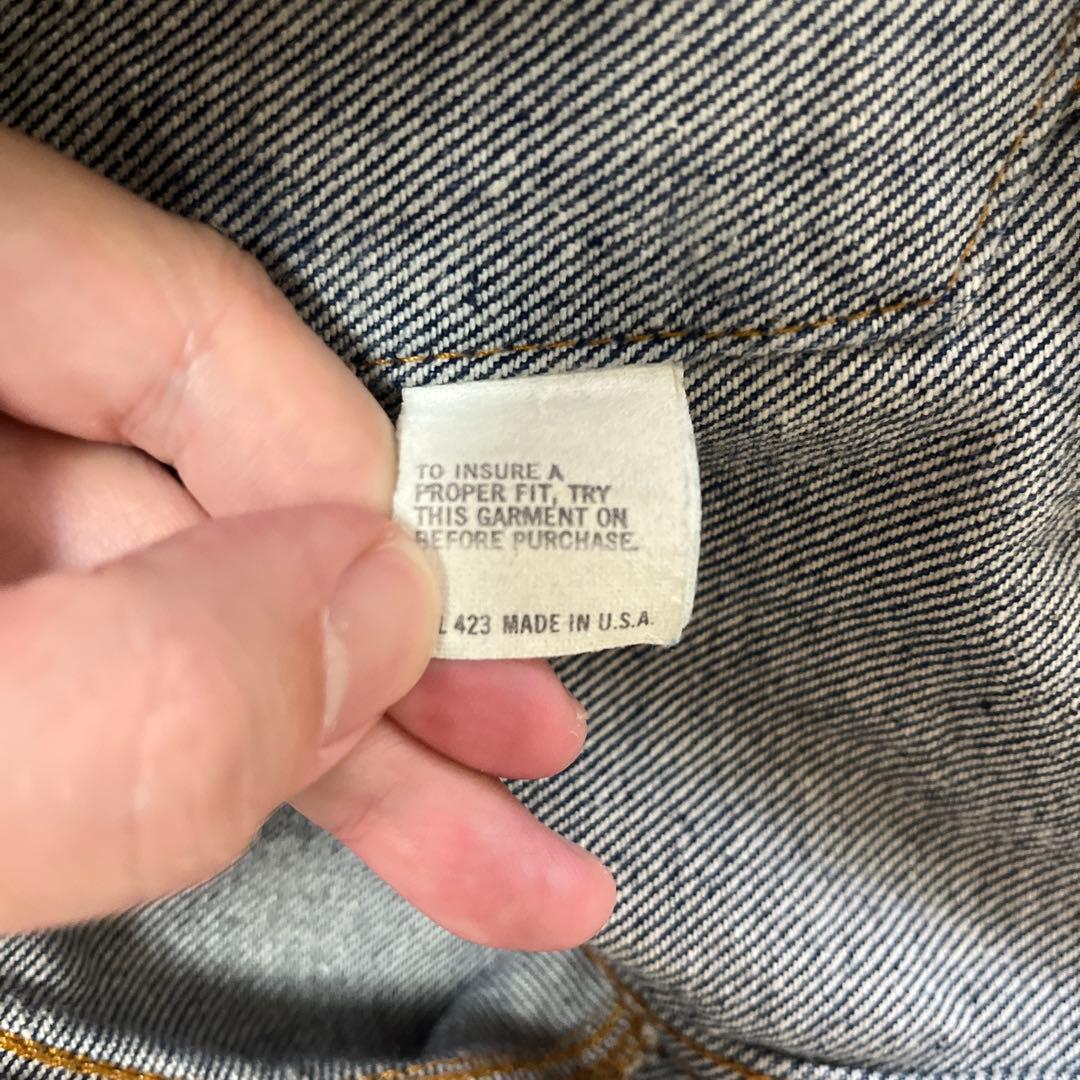 リーバイス　トラッカー　デニム　USA製　70506 0126 サイズ40