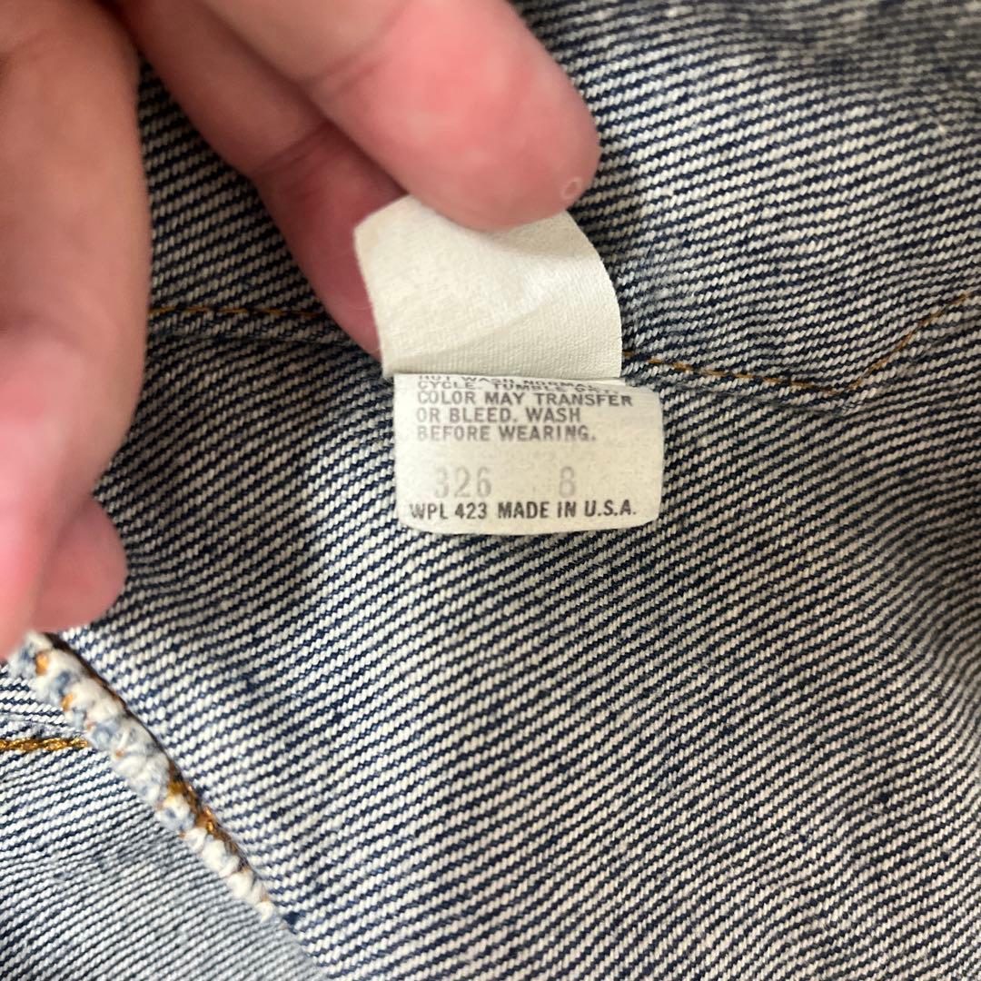 リーバイス　トラッカー　デニム　USA製　70506 0126 サイズ40