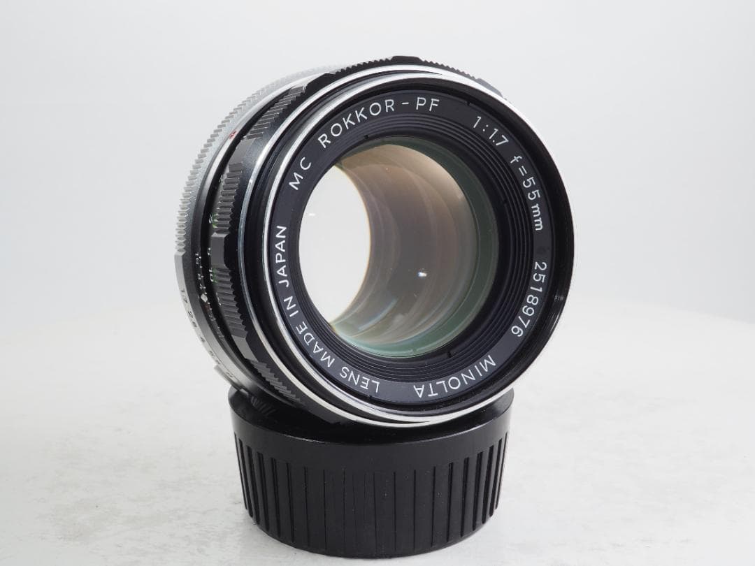ミノルタ SRT101 & MC ROKKOR-PF 55mm F1.7 #58