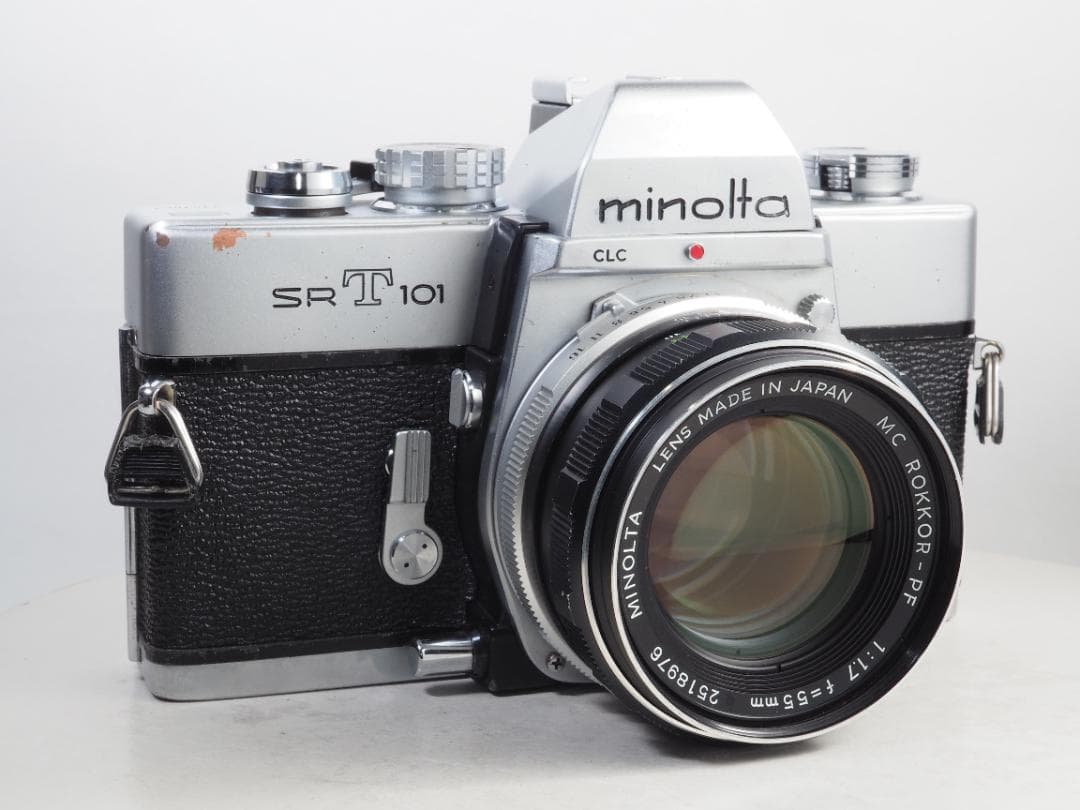 ミノルタ SRT101 & MC ROKKOR-PF 55mm F1.7 #58