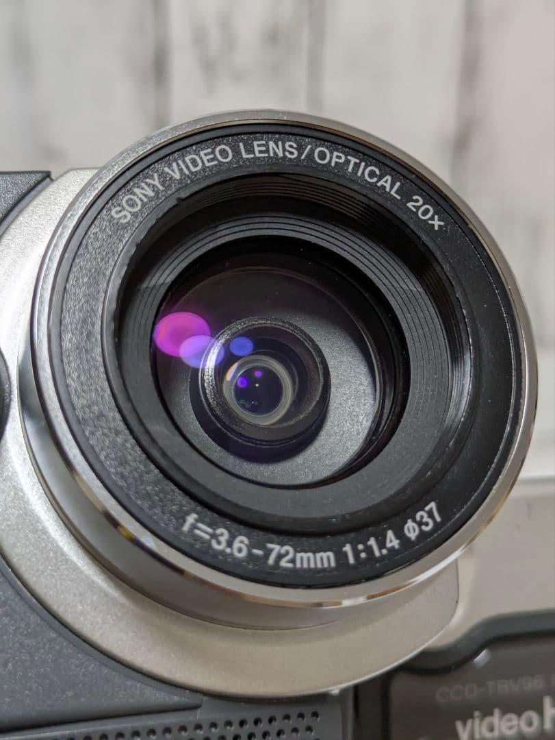 【美品】SONY　CCD-TRV96　Hi8　8mm対応