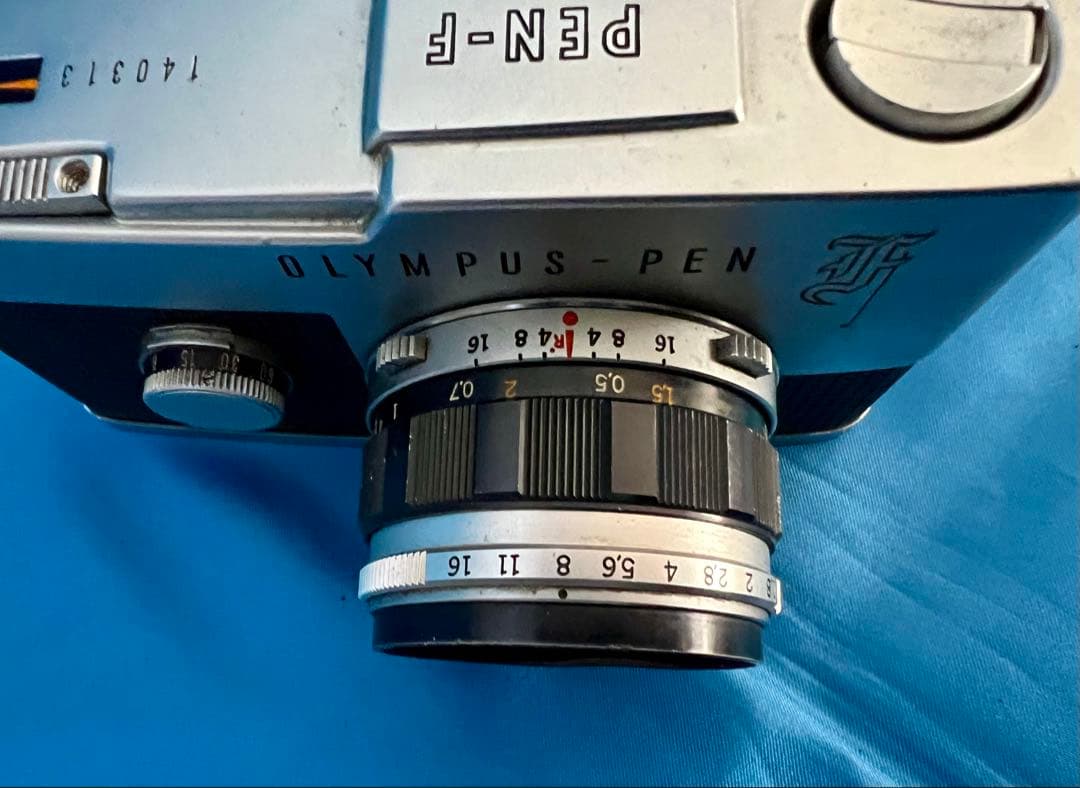 OLYMPUS PEN Fカメラ＆F.ZuikoAuto-S