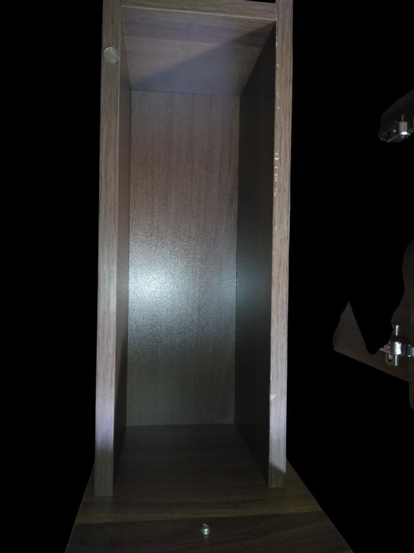 nico コンパクト木製ドレッサー スツール付き