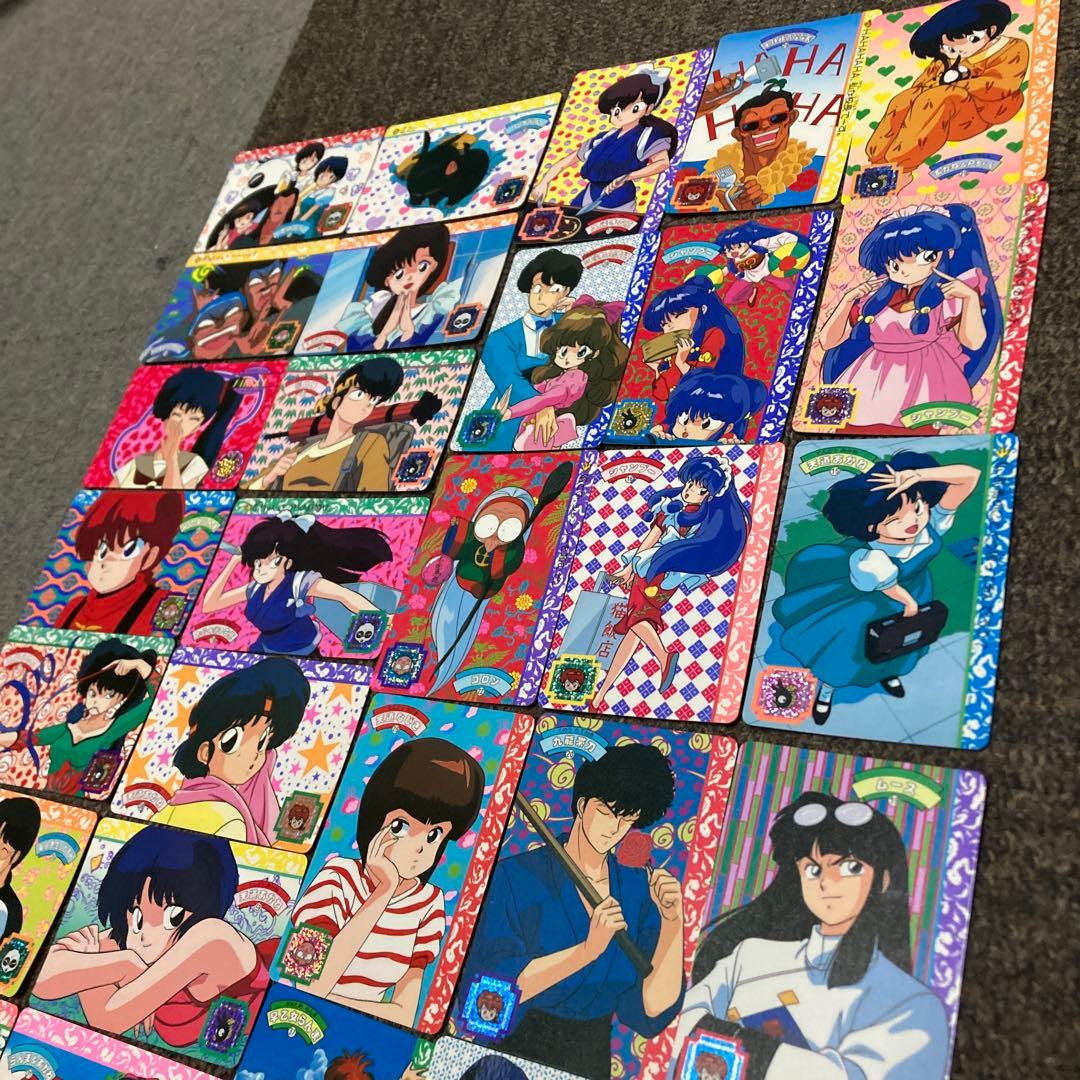 カードダス らんま1/2 乱馬 良牙 天童あかね CARDDASS 1991