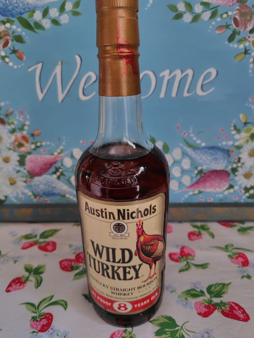 WILD TURKEY 8年　ワイルドターキー　８年　750ml 　旧ボトル