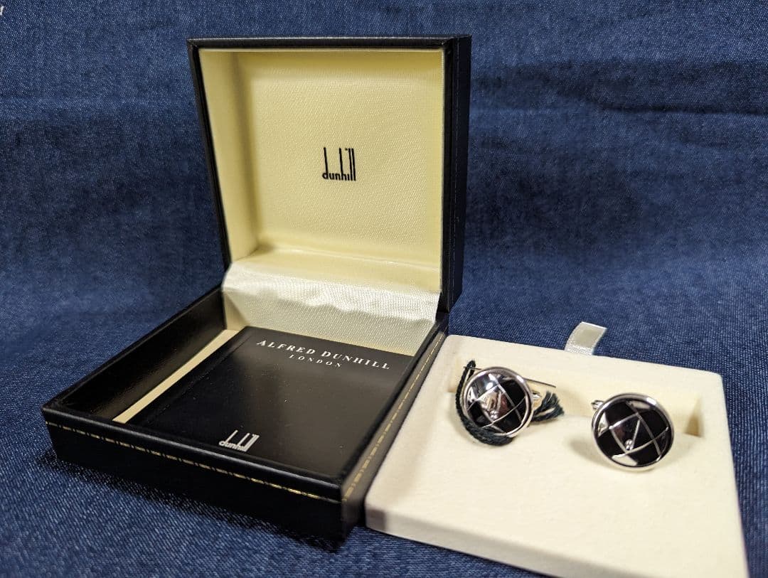 dunhill　カフス　No.1848
