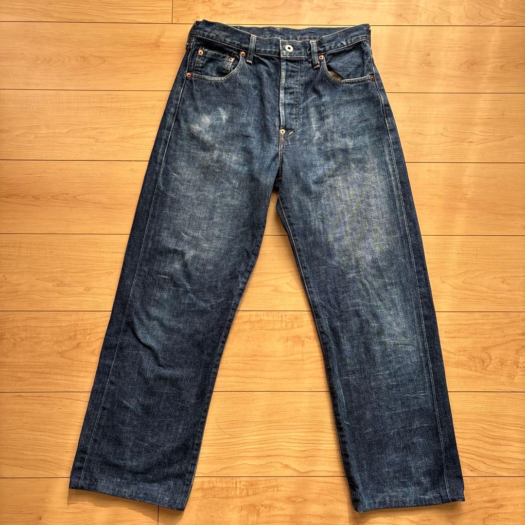 【希少】Levi's 702-XX 復刻 日本製 W31 シンチバック赤耳J22