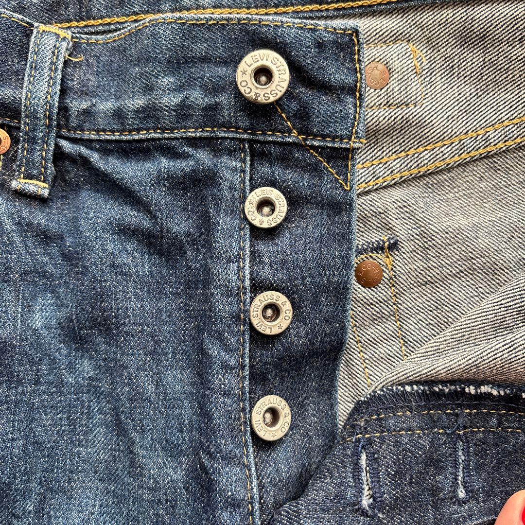 【希少】Levi's 702-XX 復刻 日本製 W31 シンチバック赤耳J22