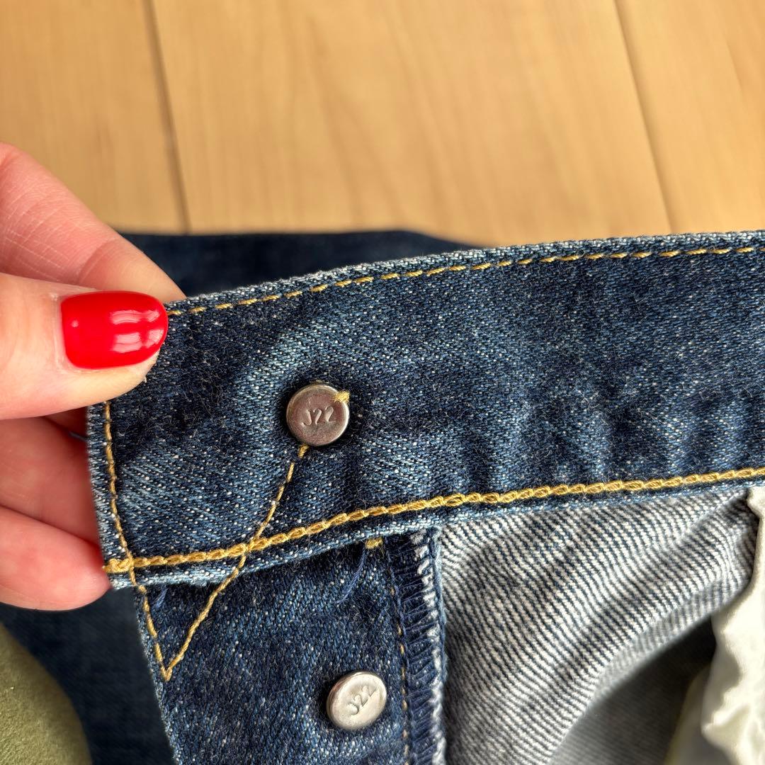 【希少】Levi's 702-XX 復刻 日本製 W31 シンチバック赤耳J22