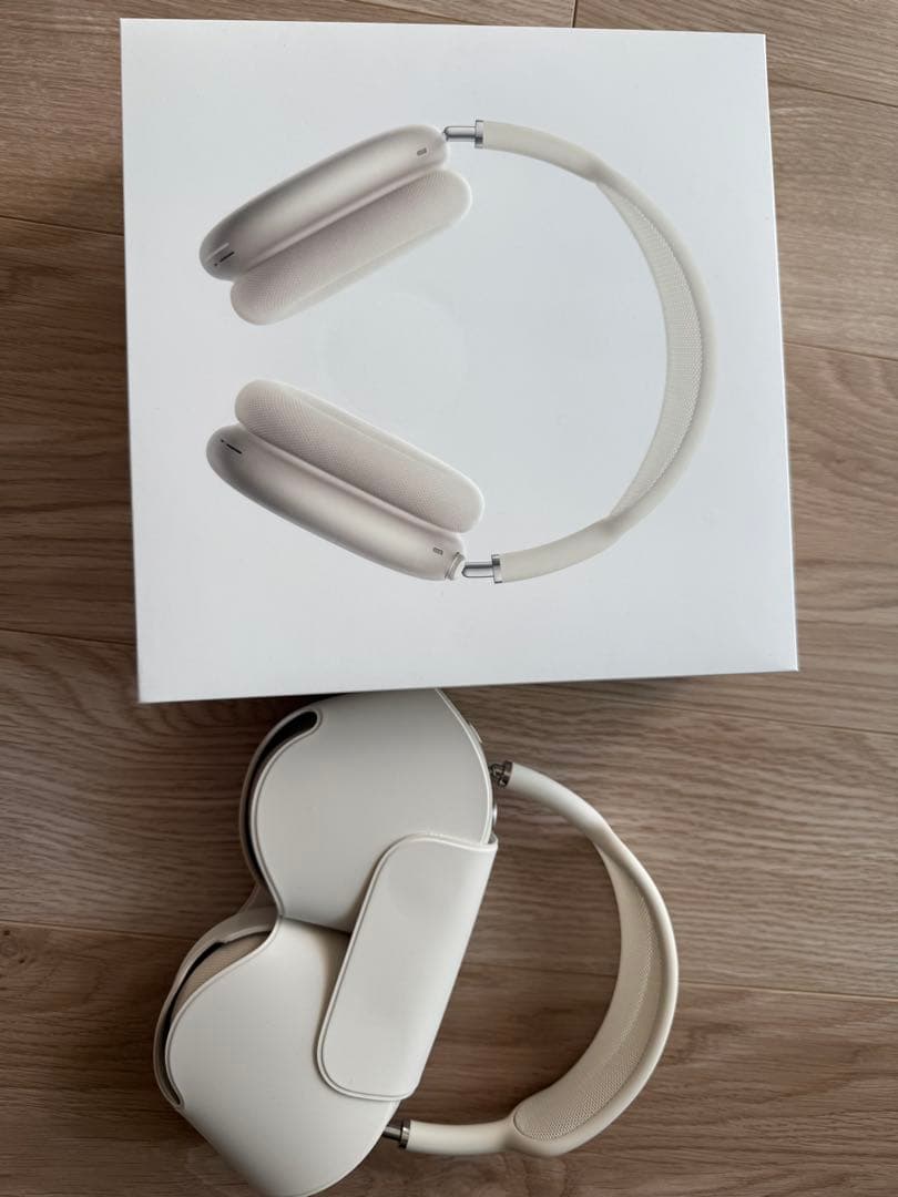 新品同様 AirPods Max スターライト色