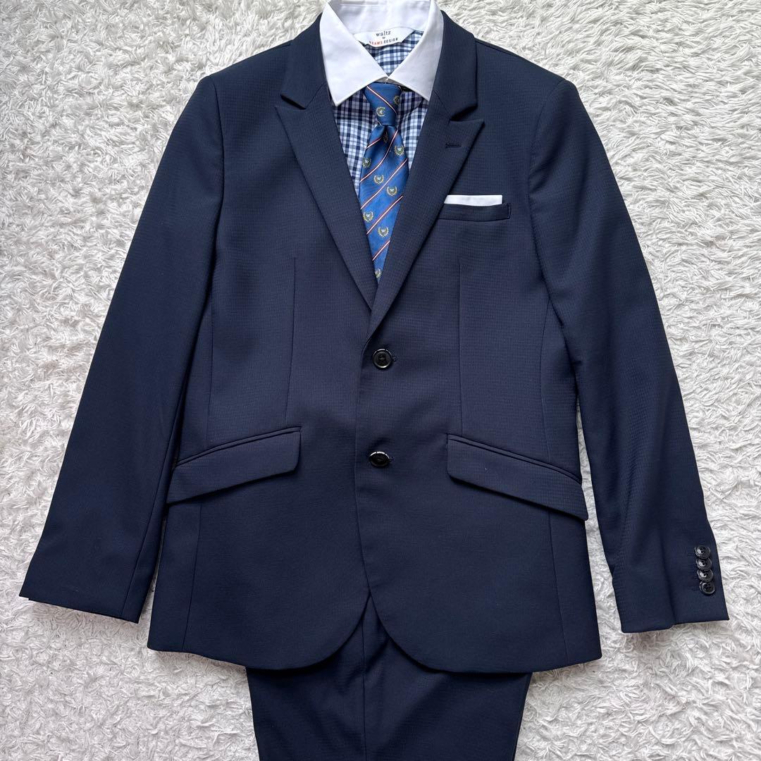 美品 Waltz by BEAMS DESIGNセレモニースーツ 紺 フォーマル
