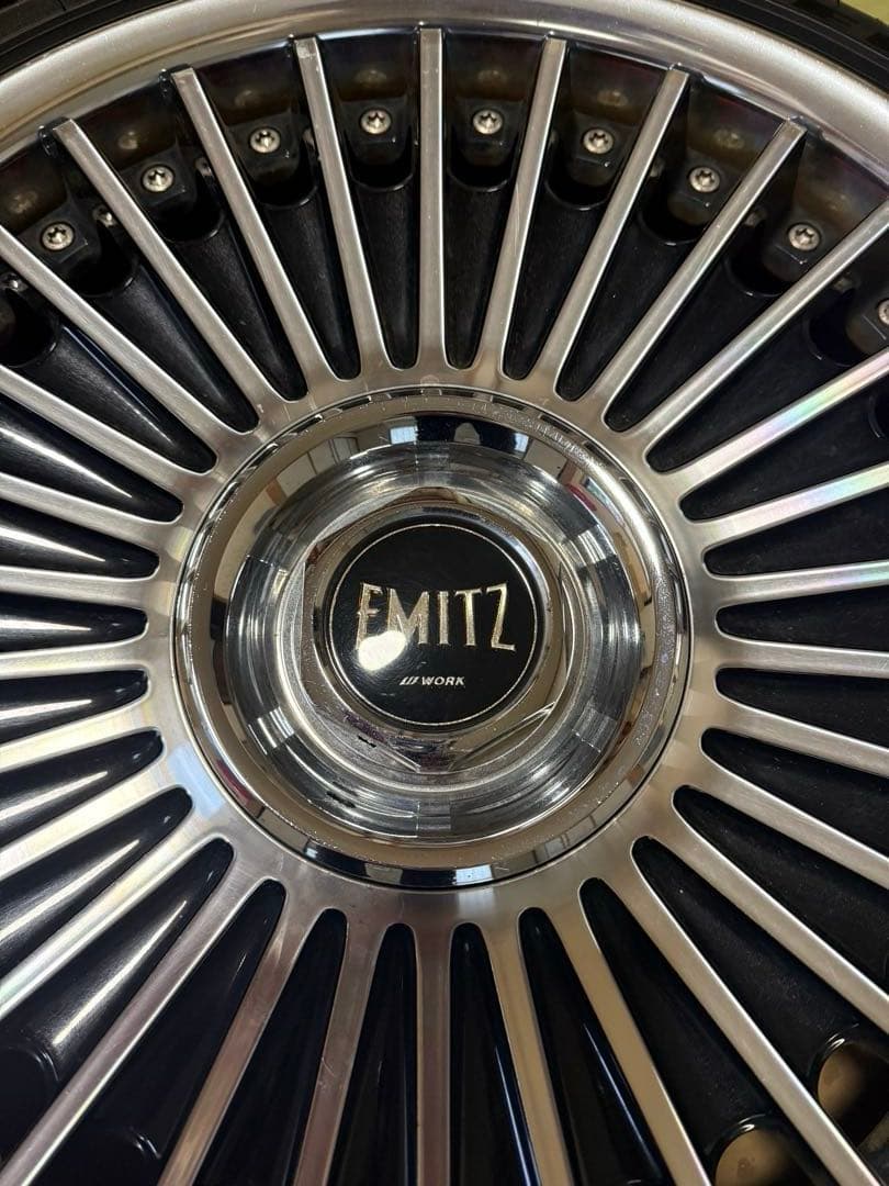 work EMITZ イミッツ19インチ タイヤセットPCD100 5穴 希少