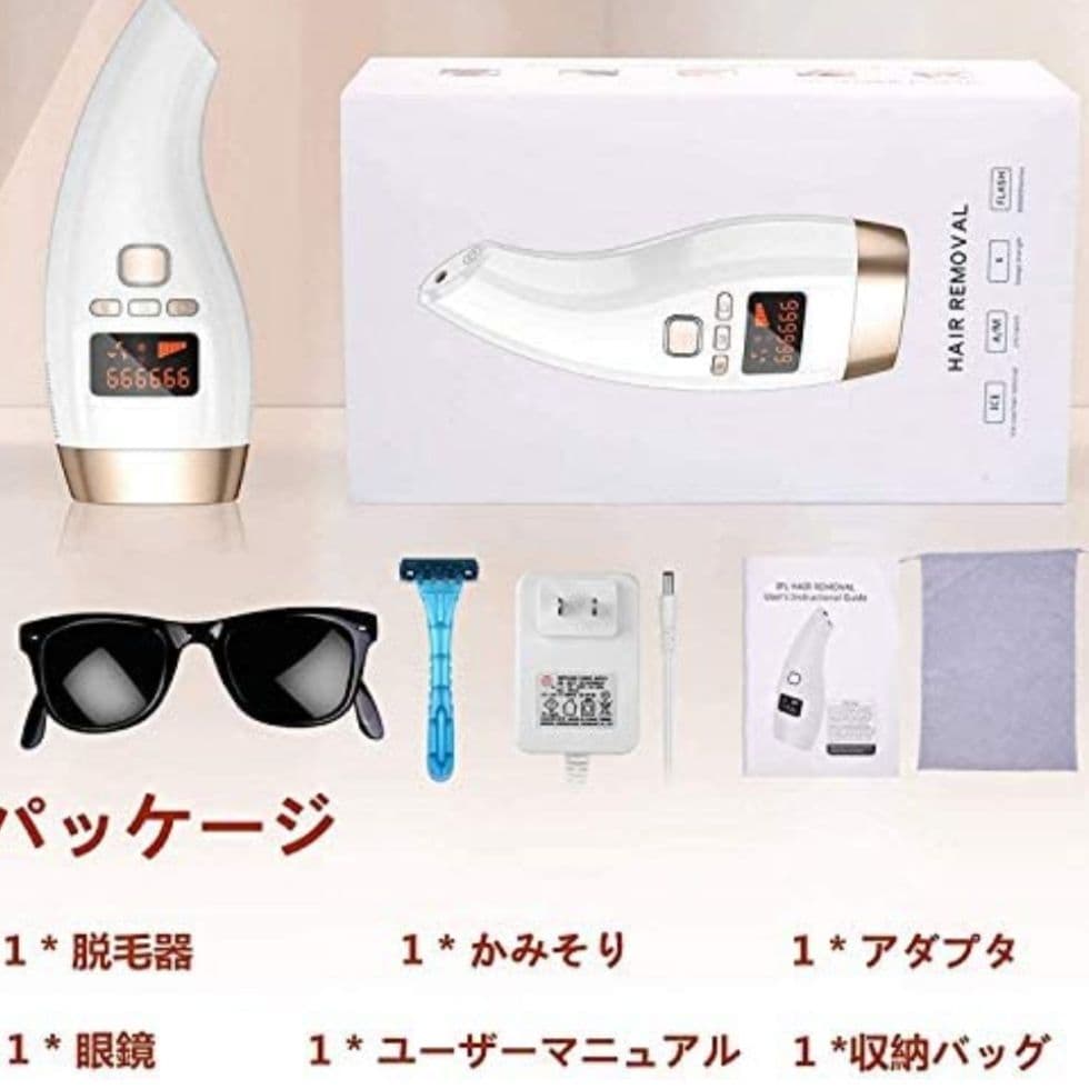 Hair Removal IPL光脱毛器 全身