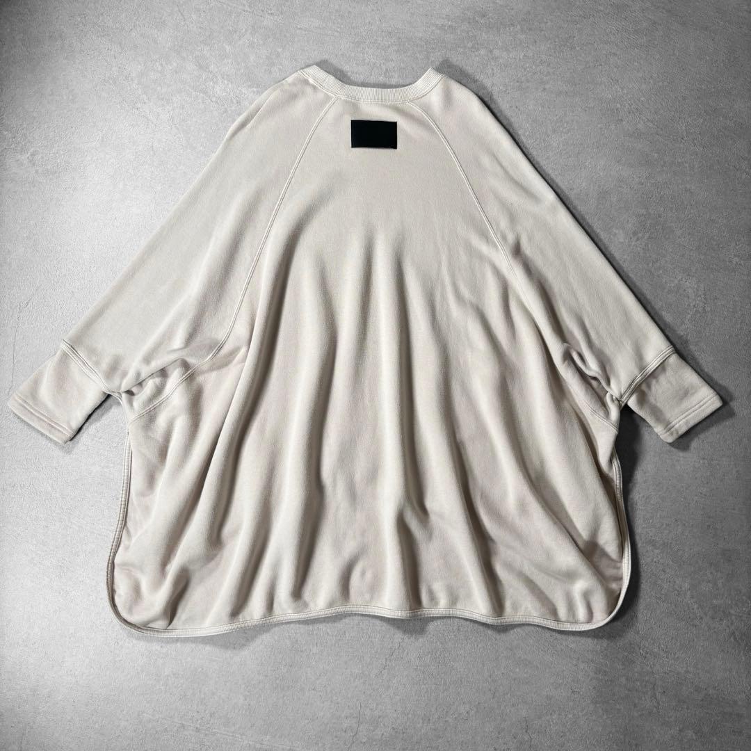 タグ付 COGTHEBIGSMOKE ケープスウェット 日本製 ワイドシルエット