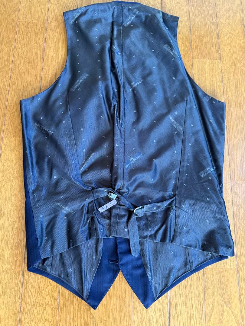 Ermenegildo Zegna ELECTA 3ピースネイビー オーダー