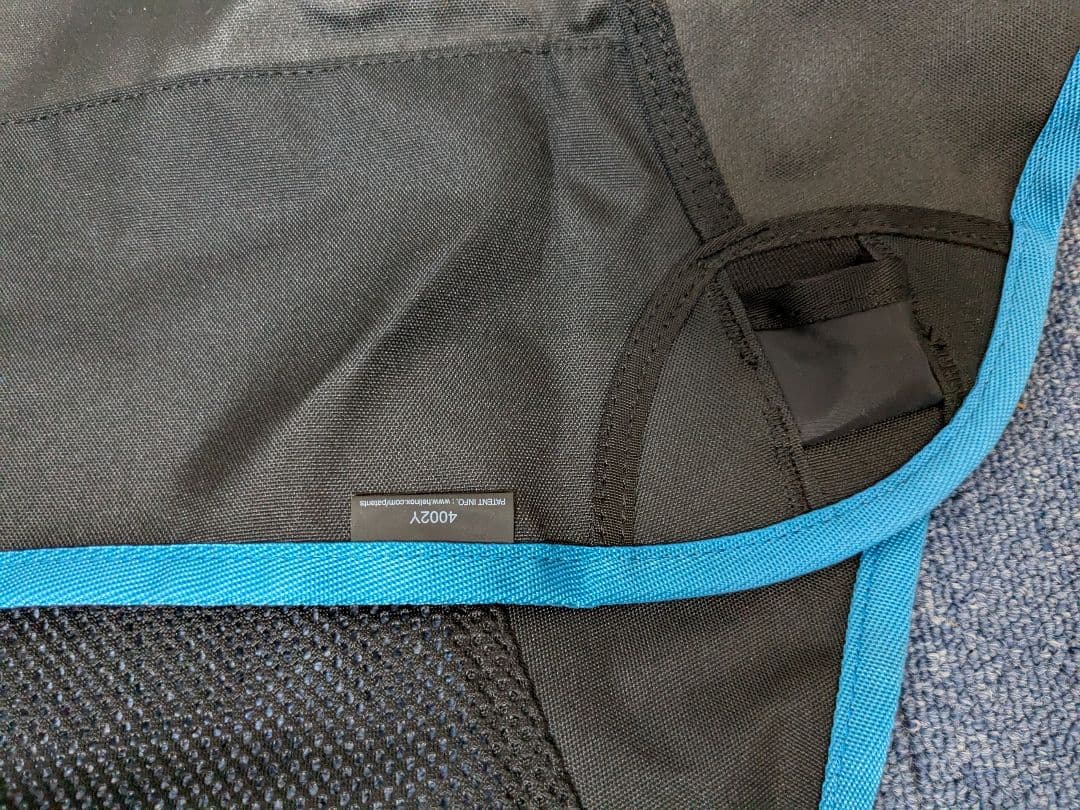 美品 Helinox ヘリノックス サンセットチェア ブルー ブラック