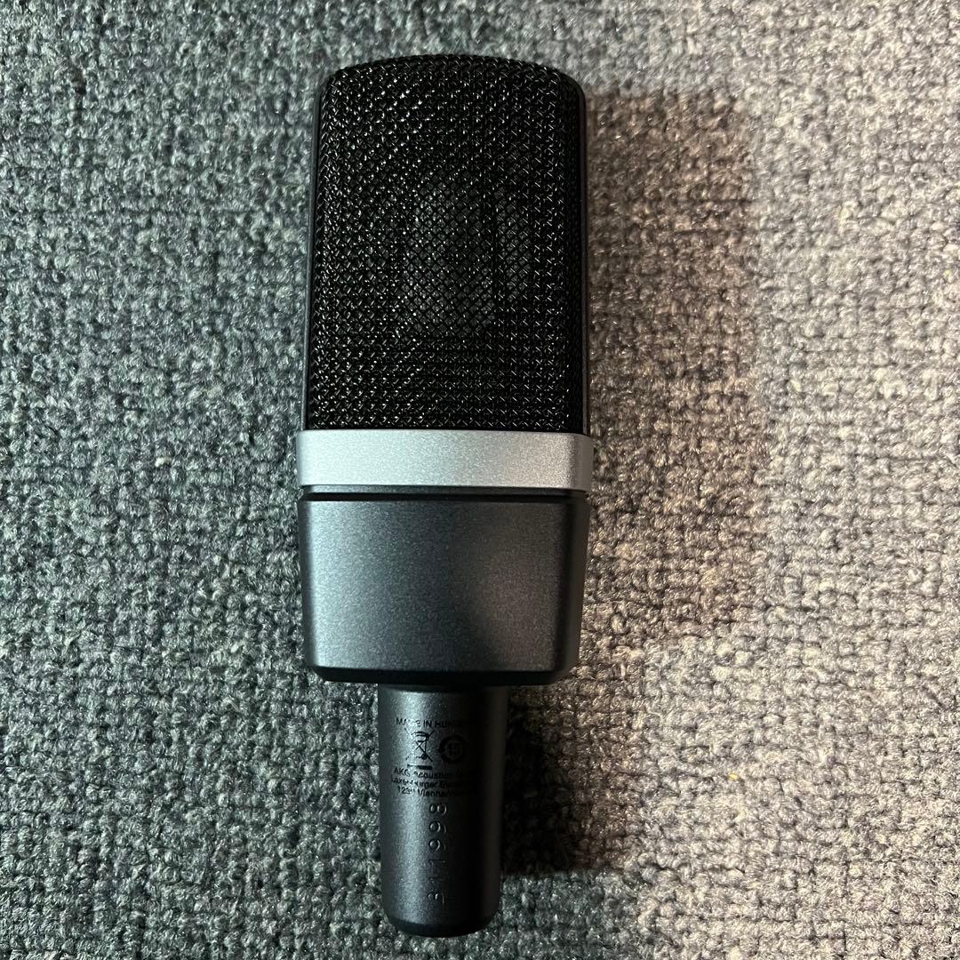 【極美品】AKG C214 コンデンサーマイク 完動品（国内正規品）