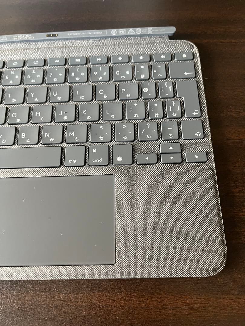 logicool COMBO TOUCH iPad Pro用キーボード