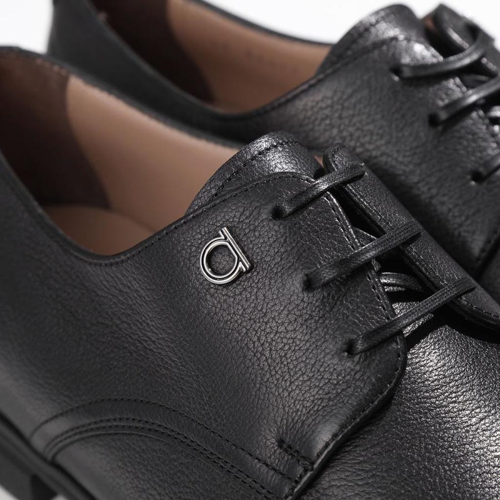 【フェラガモ】 SPENCER レースアップシューズ 8.5 (26.5cm)