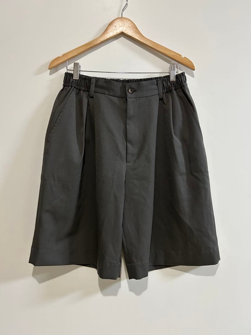 シュタイン stein ワイドイージー ショートパンツ 2タックワイドパンツ