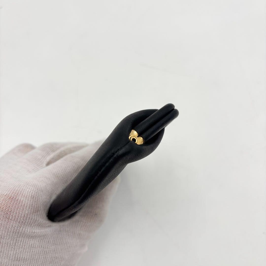 【未使用に近い】コーチ COACH 財布　ケース がま口 オールド　黒