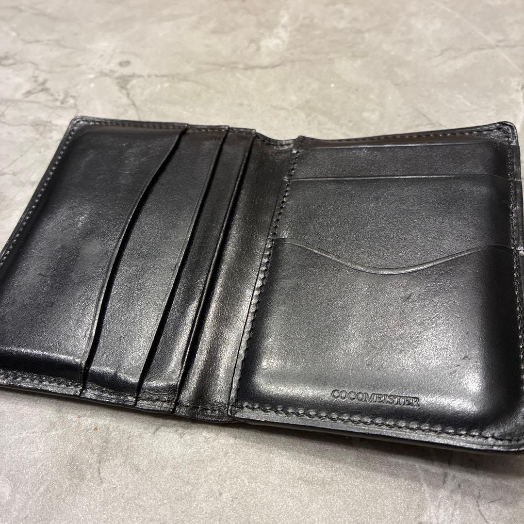 【最終値下げ】COCOMEISTER ジョージブライドル カードケース ブラック
