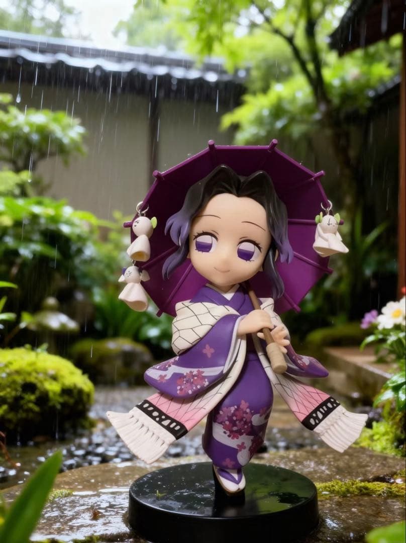 鬼滅の刃 中国 梅雨フィギュア 胡蝶しのぶ