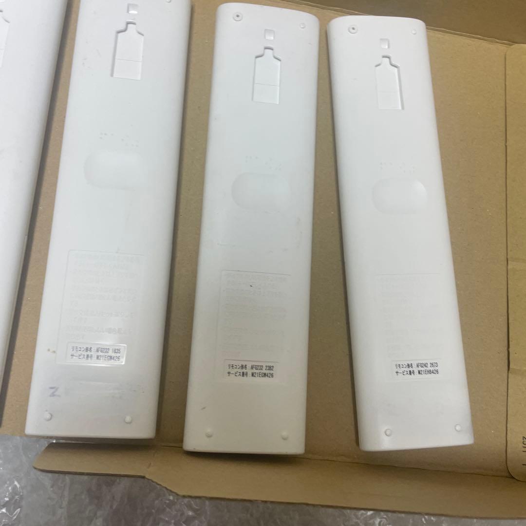三菱エアコンリモコンまとめ売り×5台