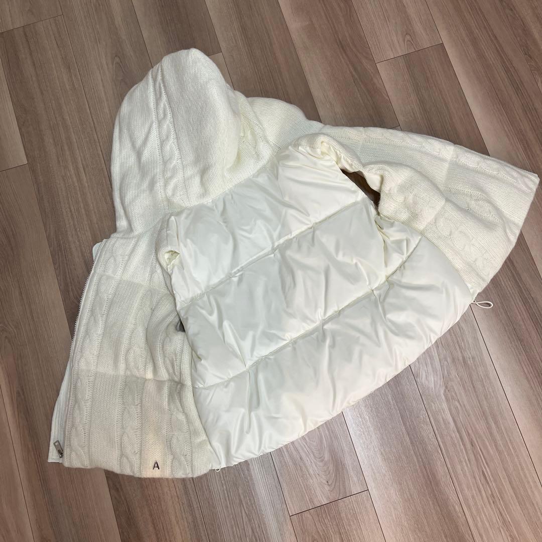 新品未使用　TWINSET ACTITUDE ケーブルニット パデッドベスト