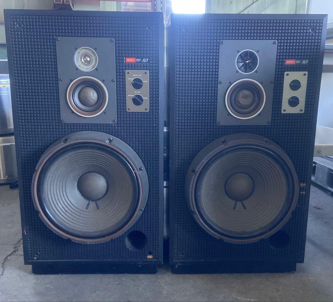 【ジャンク】SONY SS-G7 大型スピーカー　ペア　たのメル便発送
