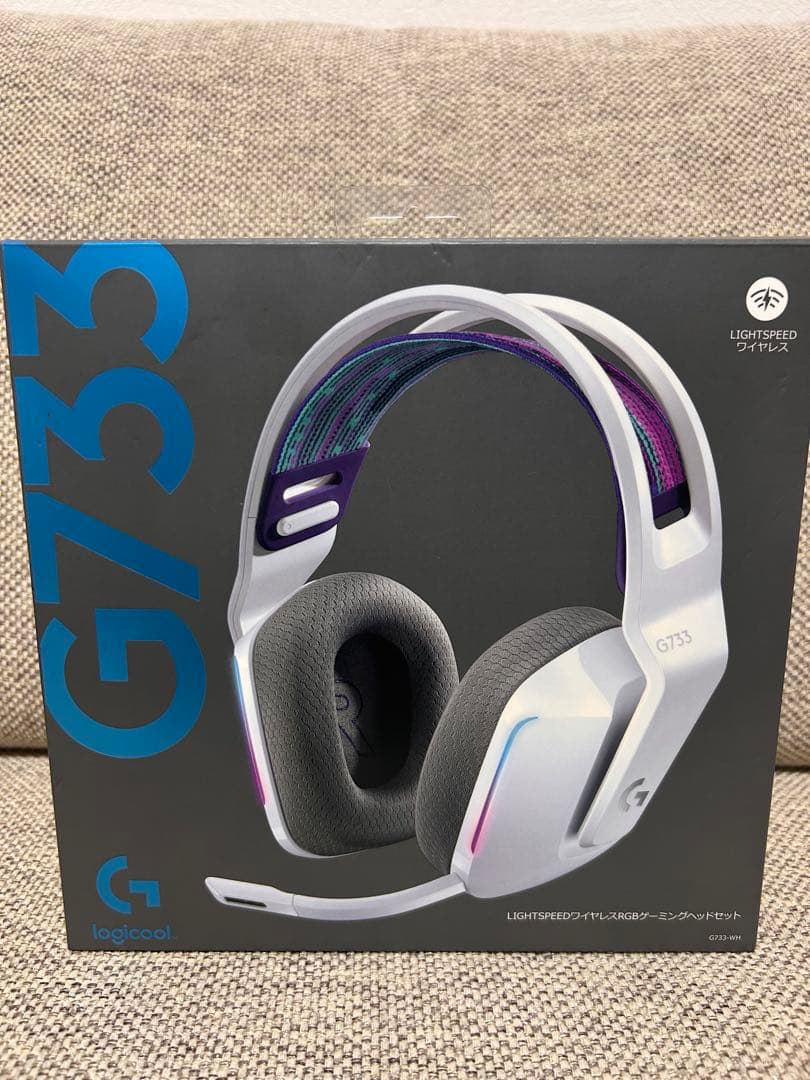 【みん】 Logicool G733 ゲーミングヘッドセット