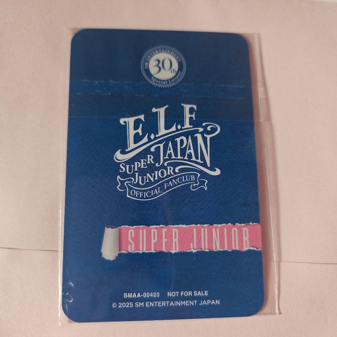 SM ENTERTAINMENT 創立30周年記念　トレカ　ヒチョル