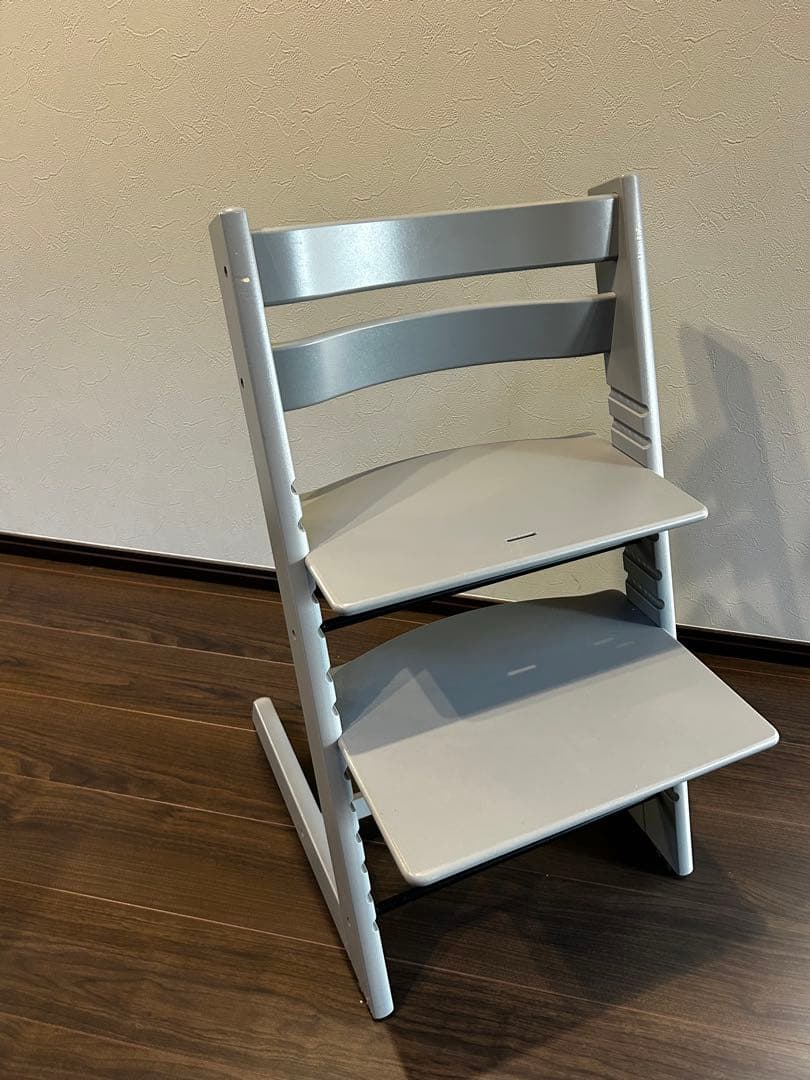 ベビーチェア　ストッケ　トリップトラップ　ストームグレー