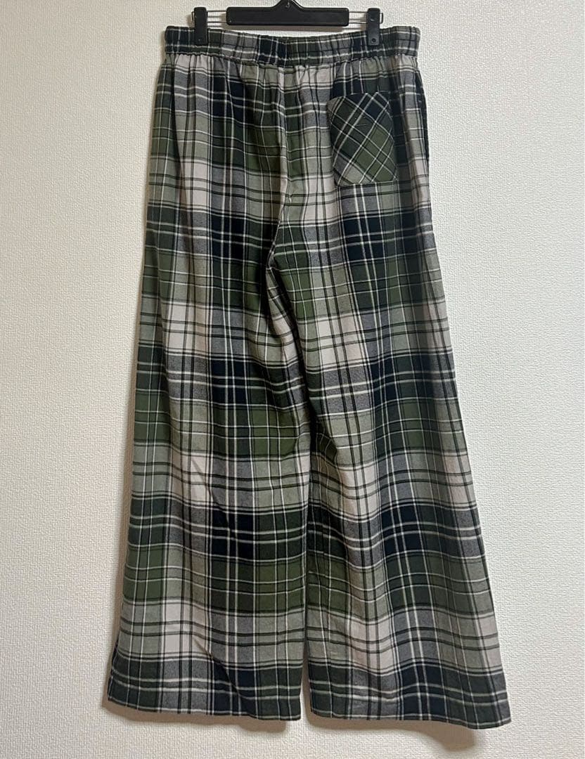 Acne Studios チェックパンツ ワイドパンツ 23AW