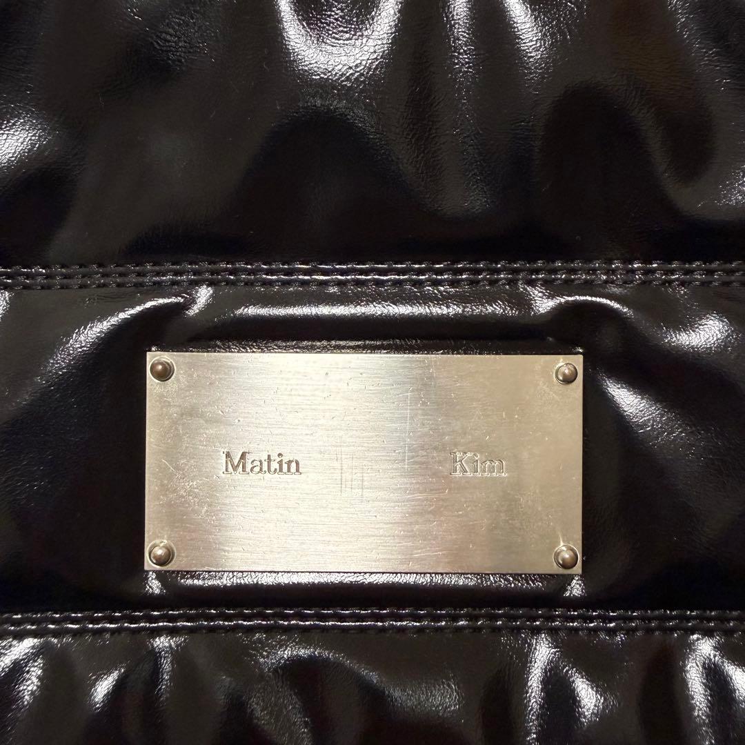 Matin Kim ブラック ショルダーバッグ