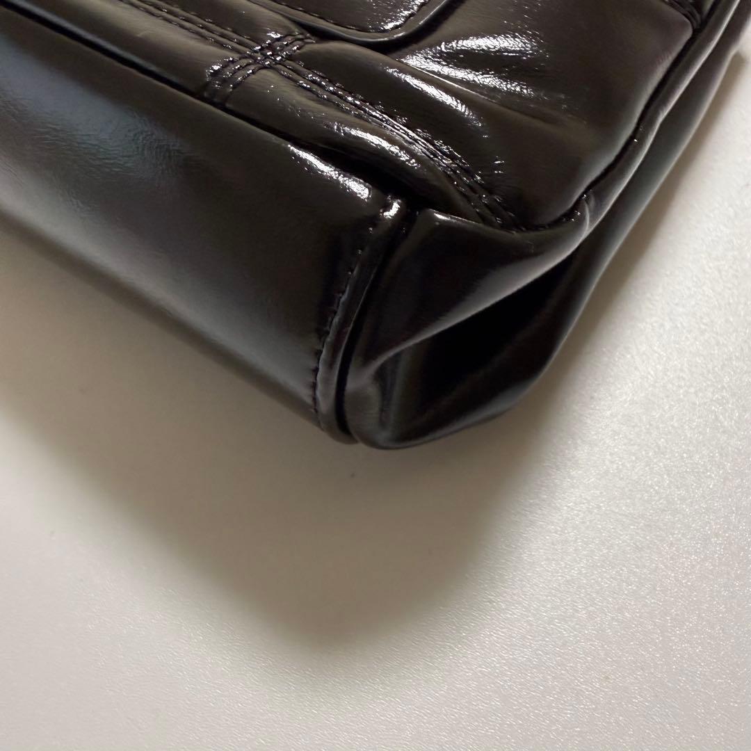 Matin Kim ブラック ショルダーバッグ