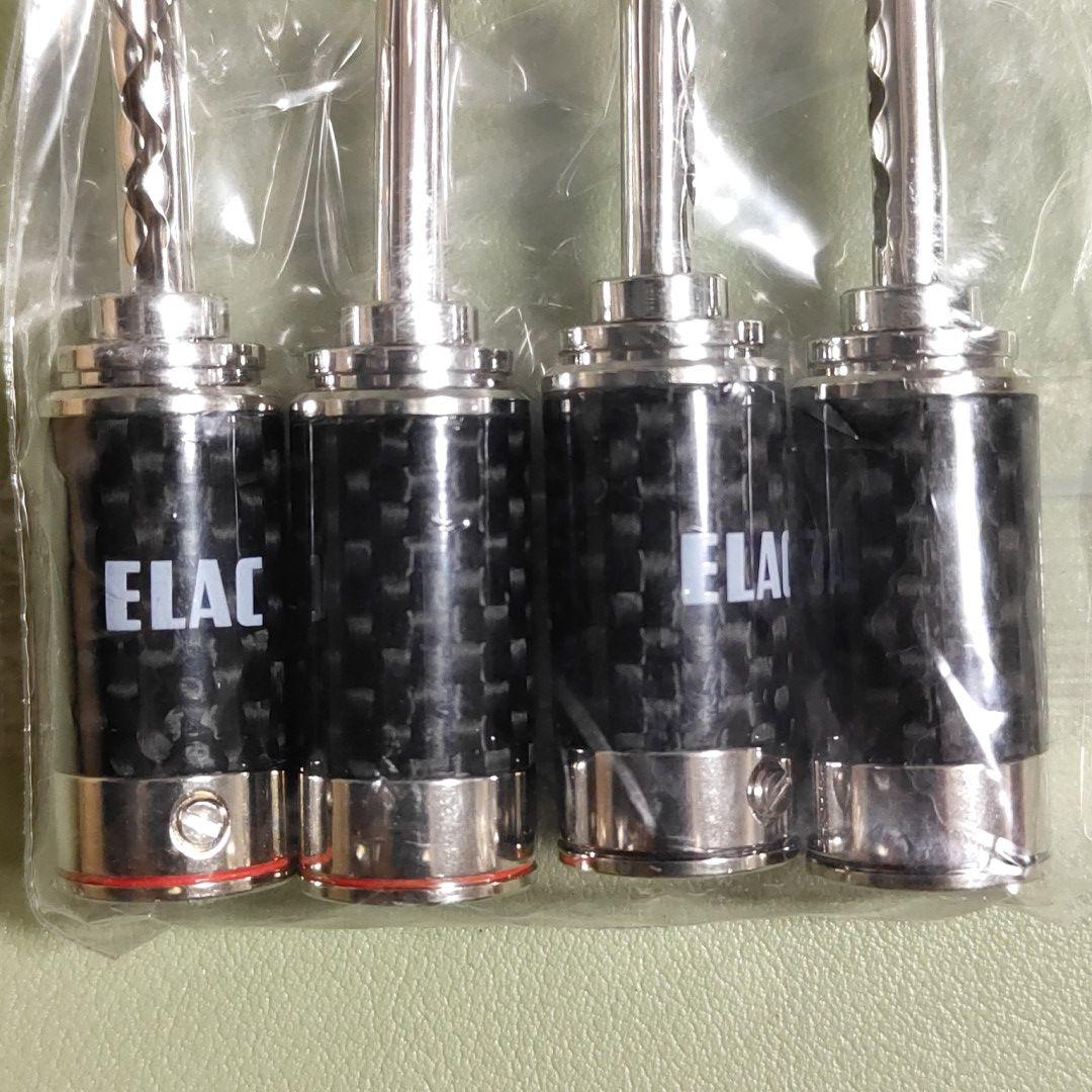 ELACオリジナル・バナナプラグ 4本セット